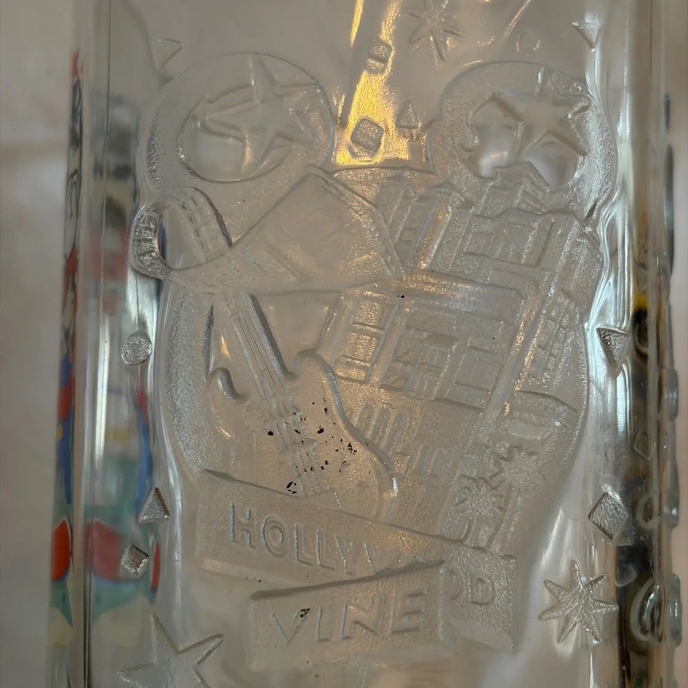 *VINTAGE* McDonald's Walt Disney World 2000 Celebration Collectable Glass ~ NEW